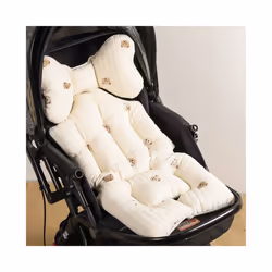 Baby Stroller Seat Cushion Pad for Car Puchair Liner Mat Thicken Cotton Breathable Cart Mattress Infant Newborn Pram Accessor ...