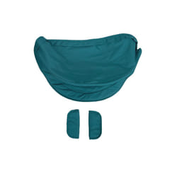 COLU KID Stroller Accessories Seat Cushion Change Kits Rain Cover Sunshade Insect Net Backpack Bag For Doona Car Seat Stroller - Green canopy