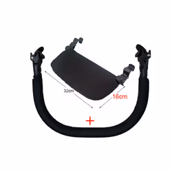 Baby Stroller Accessories Armrest for Babyzen yoyo 2 yuyu strollers , Pushchair Front Bumper Bars - 16cm with bar
