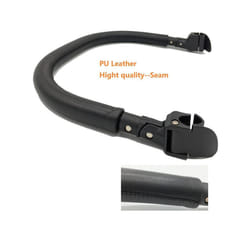 MomTan Baby Stroller Accessories Armrest for Babyzen yoyo 2 yuyu strollers , Pushchair Front Bumper Bars - Seam PU Leather