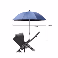 UV Protection Baby Stroller Umbrella With Clamp Universal Sunscree Rainproof Stroller Cover Umbrella Baby Stroller Accessori ...