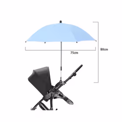 UV Protection Baby Stroller Umbrella With Clamp Universal Sunscree Rainproof Stroller Cover Umbrella  Baby Stroller Accessori ...
