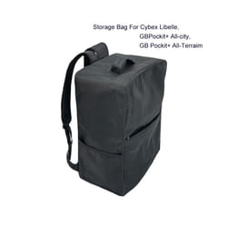 Baby Stroller Accessories Travel Bag Knapsack Buggy Storage Bag Compatible With Cybex Libelle, Goodbaby Pockit+ All-city - black