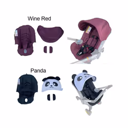 COLU KID Stroller Accessories Seat Cushion Change Kits Rain Cover Sunshade Insect Net Backpack Bag For Doona Car Seat Stroller - Backpack bag