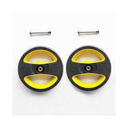 Pram Wheel For 4 In 1 Carseat Compatible Similar Pushchair With Bearing Axle Stroller Front Or Rear Wheel Bebe Accessories - 2 back