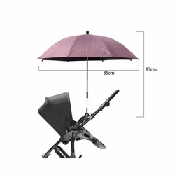 UV Protection Baby Stroller Umbrella With Clamp Universal Sunscree Rainproof Stroller Cover Umbrella  Baby Stroller Accessori ...