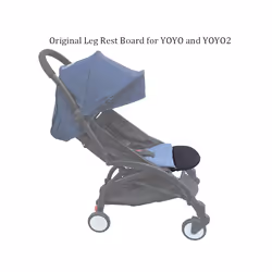 1:1 Baby Stroller Accessories Leg Rest, Extended Foot Rest Compatible With Babyzen YOYO and Babyzen YOYO2 - black