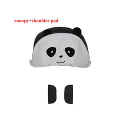 Doona Stroller Accessories Canopy Seat Cover For 4in1 Car Seat Change Washing Kit Strollers Sunshade Mattress Fit Foofoo - panda canopy