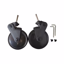 Baby Strollers Rubber Wheels Baby Strollers Front/Back Wheels Replacement Accessories for Yoya Vovo Wheel Kids Carriage - 2pc ...