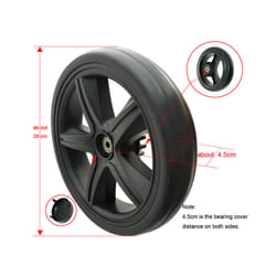 Universal Stroller Wheels For Baby Trolley Including Tyre Different Size Front And Back Wheel Cart Accessories - 28cm back B