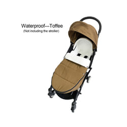 Universal Baby Strolle Accessories Footmuff  Warm Sleepsacks Pram Waterproof Socks For Babyzen YOYO Baby Stroller Accessories - Waterproof Toffee
