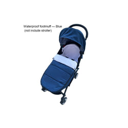 Universal Baby Strolle Accessories Footmuff  Warm Sleepsacks Pram Waterproof Socks For Babyzen YOYO Baby Stroller Accessories - Waterproof blue