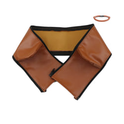 Pu Leather Cover For Stokke Xplory V4 / V5 Stroller Handle Baby Pram Armrest Protective Case Covers Baby Carriage Accessories - mom 1 pcs brown