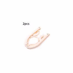 Multifunctional plastic foldable clothes hanger travel space saving simple clothes support creative portable clothes hanger - ...