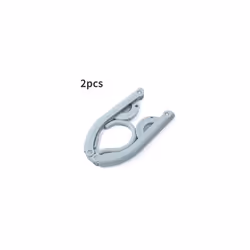 Multifunctional plastic foldable clothes hanger travel space saving simple clothes support creative portable clothes hanger - ...