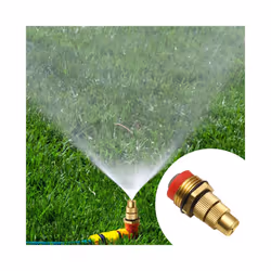 1/2  4 Point  Adjustable Brass Atomizing Sprayer Lawn Garden Sprinkler Heads Cooling Fogging Misting Nozzles Garden Sprinklers - C