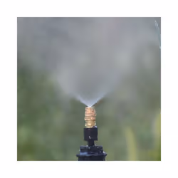 10PCS 5 Types of Micro Drip Irrigation Misting Brass Nozzle Garden Spray Cooling Parts Copper Sprinkler with Connector - F