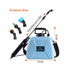 Electric Sprayer 5L Watering Can With Spray Gun Automatic Garden Plant Mister USB Rechargeable Irrigation Tool Electric - Blu ...