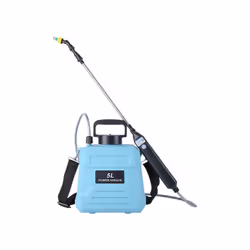 1.35 Gallon/5L Battery Powered Sprayer with 3 Mist Nozzles Electric Sprayer with USB Rechargeable Handle Garden Sprayer - Blu ...
