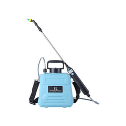1.35 Gallon/5L Battery Powered Sprayer with 3 Mist Nozzles Electric Sprayer with USB Rechargeable Handle Garden Sprayer - Blue
