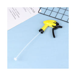 1PCS Adjustable Trigger Sprayer Heavy Duty Sprayer Head Acid And Alkali Resistant For Auto Detailing Car Cleaning Home Garden - Yellow