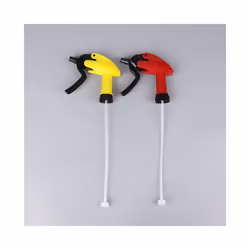 1PCS Adjustable Trigger Sprayer Heavy Duty Sprayer Head Acid And Alkali Resistant For Auto Detailing Car Cleaning Home Garden - Yellow