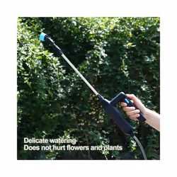 Electric Garden Sprayer Rechargeable Electric Plant Sprayer Ergonomic Handle 3 Nozzles for Versatile Garden Watering Widely - 5m
