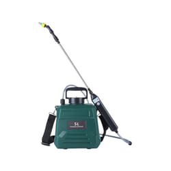 1.35 Gallon/5L Battery Powered Sprayer with 3 Mist Nozzles Electric Sprayer with USB Rechargeable Handle Garden Sprayer - Green