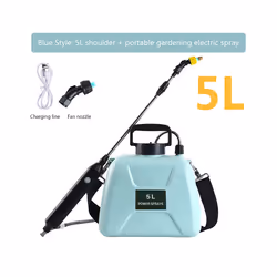 Electric Sprayer Garden Automatic Atomization USB 2000mAh Plant Sprayer Bottle Sprinkler Watering Can Agricultural Spray - Bl ...