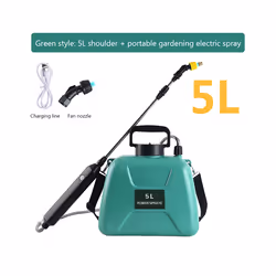Electric Sprayer Garden Automatic Atomization USB 2000mAh Plant Sprayer Bottle Sprinkler Watering Can Agricultural Spray - Gr ...