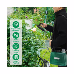 Garden Electric Sprayer 5L Lawn Sprinkler Plant Sprayer Watering Can USB Rechargeable Garden Plant Sprayer Irrigation Tool - Style A