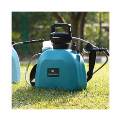 Electric Battery Sprayer Gardening Watering Flowers Can Agricultural Disinfecting 2000mAh Powerful Battery Spray - Green-5L-3.7V