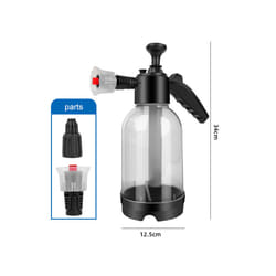 5L Electric Sprayer USB Rechargeable Automatic Atomizing Plant Sprayer Bottle Sprinkler Car Wash Plant Watering Can for - White