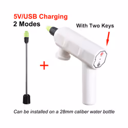 Electric Plant Sprayer USB Rechargeable Automatic Watering Fogger 2 Spray Modes Electric Garden Sprayer Home Garden Cleaning ...
