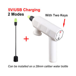 Electric Plant Sprayer USB Rechargeable Automatic Watering Fogger 2 Spray Modes Electric Garden Sprayer Home Garden Cleaning - two keys set D