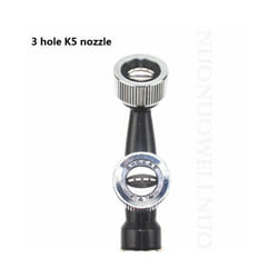 Sprayer Nozzle Gun Adapter Thread Connector Nozzle Fittings Garden Dedust, - 3 hole K5 nozzle