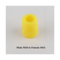 Sprayer Nozzle Gun Adapter Thread Connector Nozzle Fittings Garden Dedust, - M18 to F14