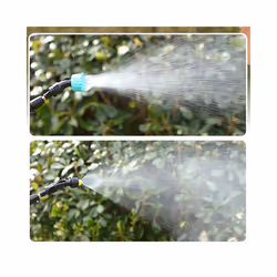 Electric Battery Sprayer With 3 Nozzles Small Spray Atomizing Spray Gun For Watering,Medicine Spraying,Disinfection Spraying - Blue-8L-7.4V