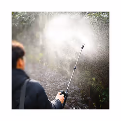 Electric Battery Sprayer With 3 Nozzles Small Spray Atomizing Spray Gun For Watering,Medicine Spraying,Disinfection Spraying - Green-8L-7.4V