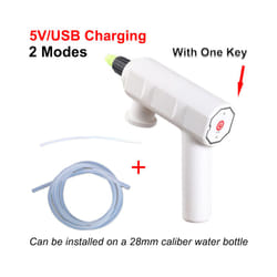 Electric Plant Sprayer USB Rechargeable Automatic Watering Fogger 2 Spray Modes Electric Garden Sprayer Home Garden Cleaning - one key set A