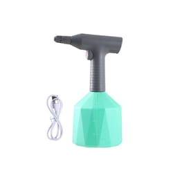 5L Electric Plant Sprayer Multipurpose Irrigation Sprinkler USB Rechargeable Adjustable Garden Irrigation Spray - 1L 1000mAH Green