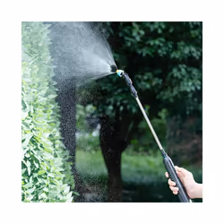 Battery Powered Sprayer Wand Electric Sprayer 1500mh 3 Types Of NozzleWatering Can With Spray Automatic Garden Plant Mister - 1800mAh standard dou