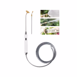 Portable Electric Gardening Sprayer Irrigation Tool Watering Spray Wand Rechargeable Battery Garden Sprayer Plant Mister - 3M Set