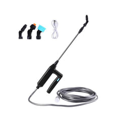 Compact Electric Garden Sprayer Rechargeable Electric Plant Sprayer Ergonomic Handle 3 Nozzles for Versatile Garden Watering - 8M