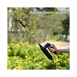 Garden Sprayer Rechargeable Electric Plant Sprayer with 3 Nozzles Ergonomic Handle for Garden Watering Versatile Easy-to-use - 5m