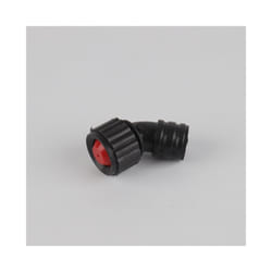 Agricultural Electric Sprayer Pesticide Knapsack Sprayer Nozzle Adjustable Plastic Spray Nozzle Spraying Weeds in Garden - black 1 head