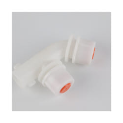 Agricultural Electric Sprayer Pesticide Knapsack Sprayer Nozzle Adjustable Plastic Spray Nozzle Spraying Weeds in Garden - white double spray