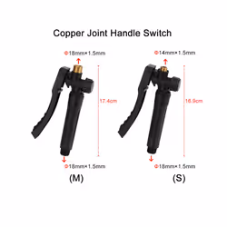 Handheld Handle Trigger Press Switch With Lock Connector For Electric Spraying Hand Sprayer Outdoor Garden Sprayer Accessories - Copper M