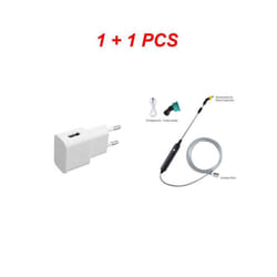 Garden Watering Spray Gun USB Rechargeable Automatic Electric Sprayer Nozzle Sprinkler Plant Mister Watering Irrigation - add EU charger