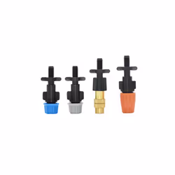 1/4 Inch Nozzle Dripper Watering Sprayer Misting Sprinkler With Hose Tee Barb thread Connector For Garden Atomizing System - A